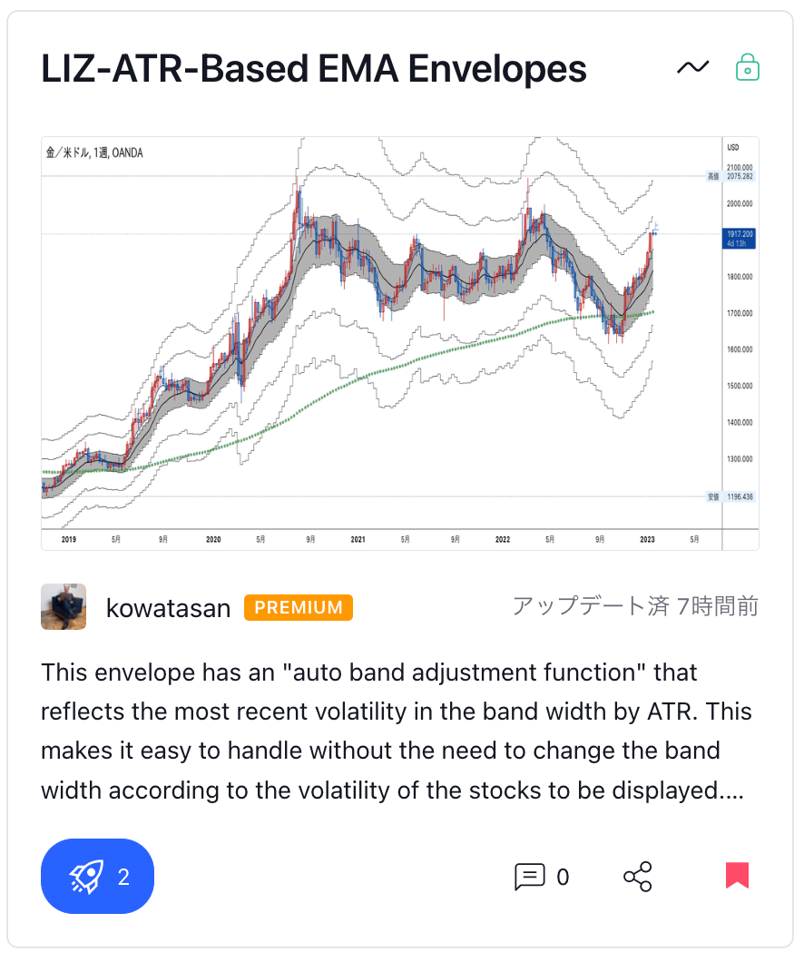 ๐ ์ ๋ฐ๋งค! ATR Based EMA Envelopes(New Trend ์ฌ์ธ ์ฒจ๋ถ) ์๋ฃ์ ํ์ ํ ์ธ